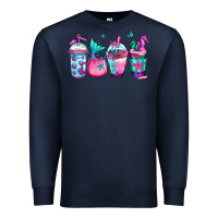 Navy mermaid underwater coffee Premium Sweatshirt - Jasminsmagicworld