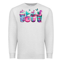 Oatmeal Heather mermaid underwater coffee Premium Sweatshirt - Jasminsmagicworld