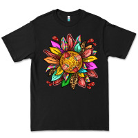 Black strawberry sunflower Premium Tee - texasbilliewilder