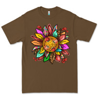 Cacao strawberry sunflower Premium Tee - texasbilliewilder