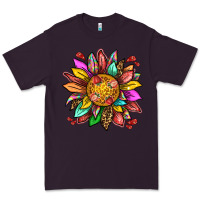 Plum strawberry sunflower Premium Tee - texasbilliewilder