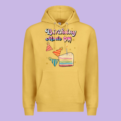 Birthday Mode On Premium Hoodie Designed By Jahusdesignshop