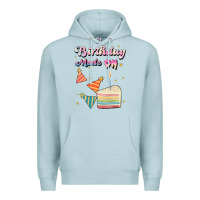 Blue Mist birthday mode on Premium Hoodie - JahusDesignShop