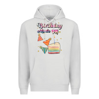 Dove Grey birthday mode on Premium Hoodie - JahusDesignShop