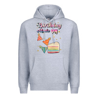 Heather Grey birthday mode on Premium Hoodie - JahusDesignShop