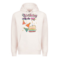 Pale Pink birthday mode on Premium Hoodie - JahusDesignShop
