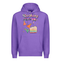 Purple birthday mode on Premium Hoodie - JahusDesignShop
