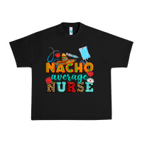 Black nacho average nurse Urban Heavy Tee - AdoDesignShop