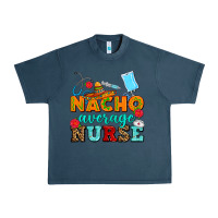 Midnight Navy nacho average nurse Urban Heavy Tee - AdoDesignShop