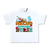 White nacho average nurse Urban Heavy Tee - AdoDesignShop