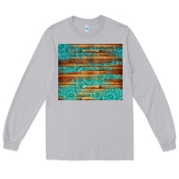 Moon Dust turquoise  leather and wooden pattern tumbler Long Sleeve Tee - Jasminsmagicworld