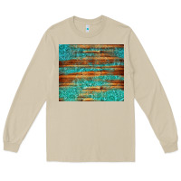 Mushroom turquoise  leather and wooden pattern tumbler Long Sleeve Tee - Jasminsmagicworld