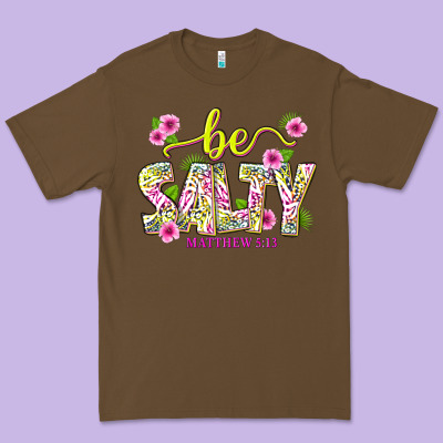 Summer Be Salty Matthew 5 13 Premium Tee Designed By Texasbilliewilder