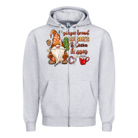 Gingerbread Wishes Cocoa Kisses Zipper Hoodie | Teevron