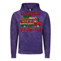 Cloud Purple christmas on the road Vintage Hoodie - BundleAndBundleShop