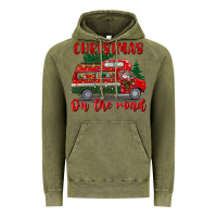 Vintage Olive christmas on the road Vintage Hoodie - BundleAndBundleShop