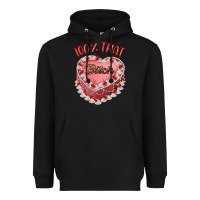 Black 100 that bitch Heavyweight Hoodie - Artiststas