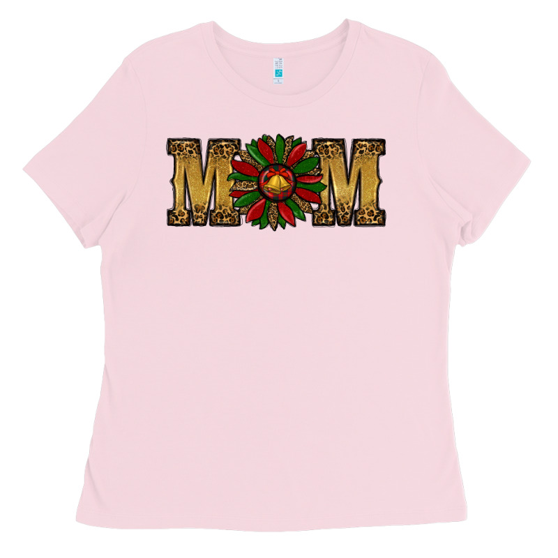 Christmas Sunflower Mom Ladies Tee by RanaPortraitStore | Teevron