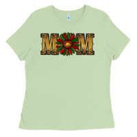 Matcha Christmas Sunflower Mom Ladies Tee - RanaPortraitStore