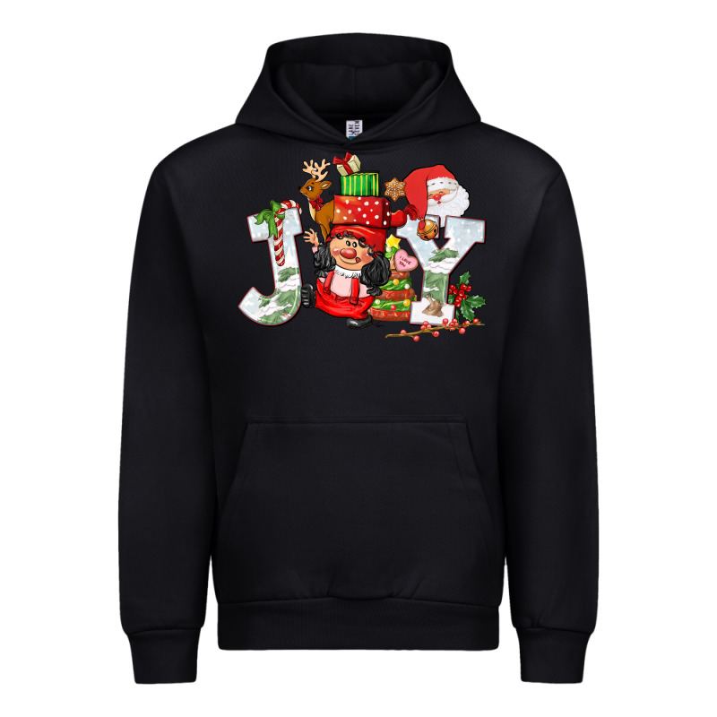 Christmas Joy Girl Gnome Urban Hoodie by CowGirlArtShop | Teevron