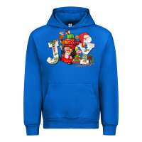 Cobalt christmas joy girl gnome Urban Hoodie - CowGirlArtShop