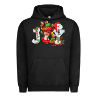Pigment Black christmas joy girl gnome Urban Hoodie - CowGirlArtShop