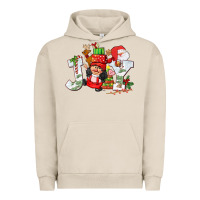 Pigment French Oak christmas joy girl gnome Urban Hoodie - CowGirlArtShop
