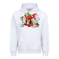 White christmas joy girl gnome Urban Hoodie - CowGirlArtShop