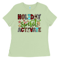 Matcha holiday spirit activate Ladies Tee - JahusDesignShop