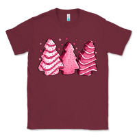 Burgundy pink Christmas cakes Classic Tee - Jasminsmagicworld