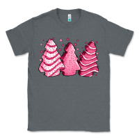 Charcoal Heather pink Christmas cakes Classic Tee - Jasminsmagicworld