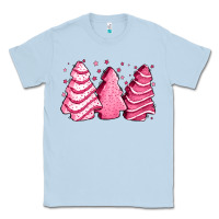 Dusty Blue pink Christmas cakes Classic Tee - Jasminsmagicworld