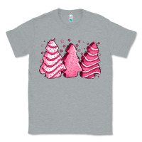 Heather Grey pink Christmas cakes Classic Tee - Jasminsmagicworld