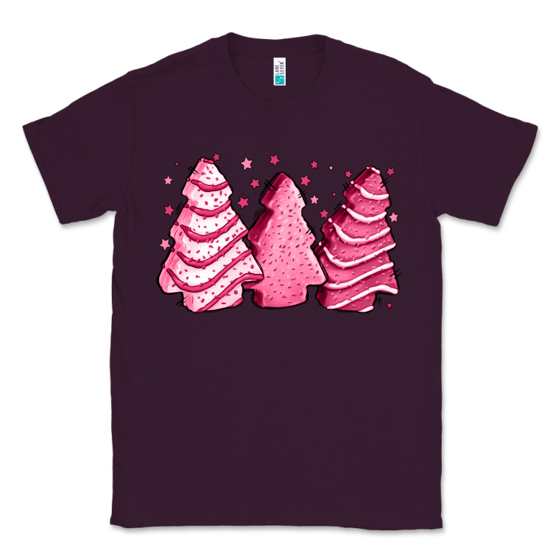 Pink Christmas Cakes Classic Tee by Jasminsmagicworld | Teevron