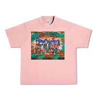 Salmon american babe Urban Heavy Tee - Artiststas