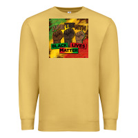 Antique Gold juneteenth black lives matter mug  coaster Premium Sweatshirt - BarkalooDesign