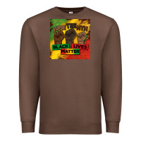 Chestnut juneteenth black lives matter mug  coaster Premium Sweatshirt - BarkalooDesign