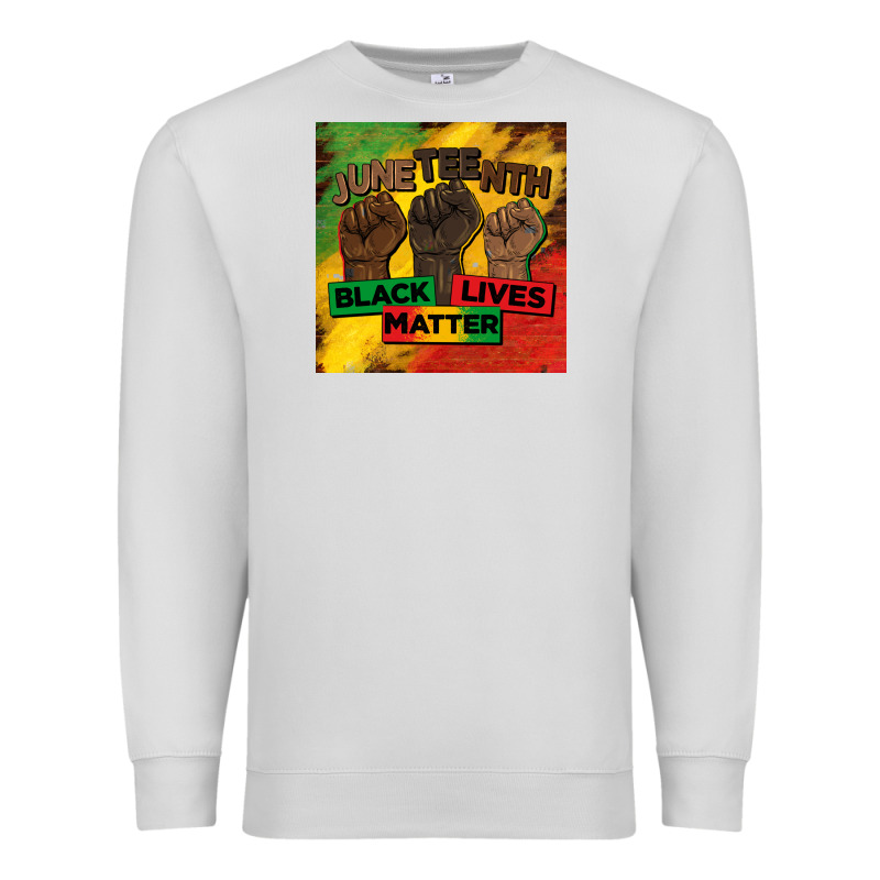 Juneteenth Black Lives Matter Mug  Coaster Premium Sweatshirt by BarkalooDesign | Teevron