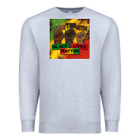 Heather Grey juneteenth black lives matter mug  coaster Premium Sweatshirt - BarkalooDesign