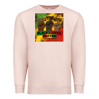Pale Pink juneteenth black lives matter mug  coaster Premium Sweatshirt - BarkalooDesign