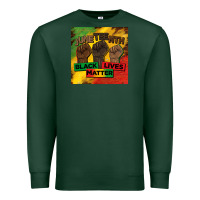 Sports Green juneteenth black lives matter mug  coaster Premium Sweatshirt - BarkalooDesign