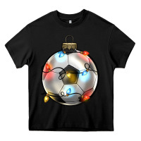 Black christmas  soccer Heavy Core Tee - Zillion Design Studio