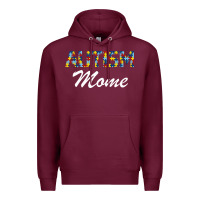 Burgundy Autism mom Premium Hoodie - Bettercallsaul