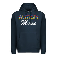 Navy Autism mom Premium Hoodie - Bettercallsaul