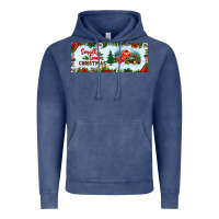 Vintage Denim small town christmas Vintage Hoodie - BundleAndBundleShop