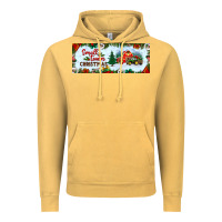 Vintage Mustard small town christmas Vintage Hoodie - BundleAndBundleShop