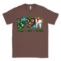 Chestnut peace love dental for Christmas Classic Tee - AdoDesignShop