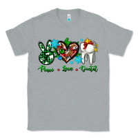 Heather Grey peace love dental for Christmas Classic Tee - AdoDesignShop