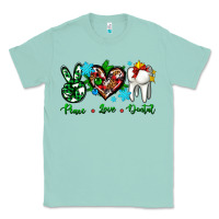 Seafoam peace love dental for Christmas Classic Tee - AdoDesignShop