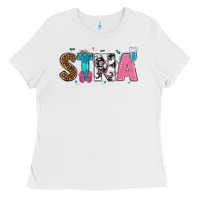 White stna Ladies Tee - texasbilliewilder